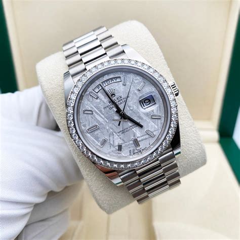 rolex meteorite dial day date|rolex meteorite 126719blro.